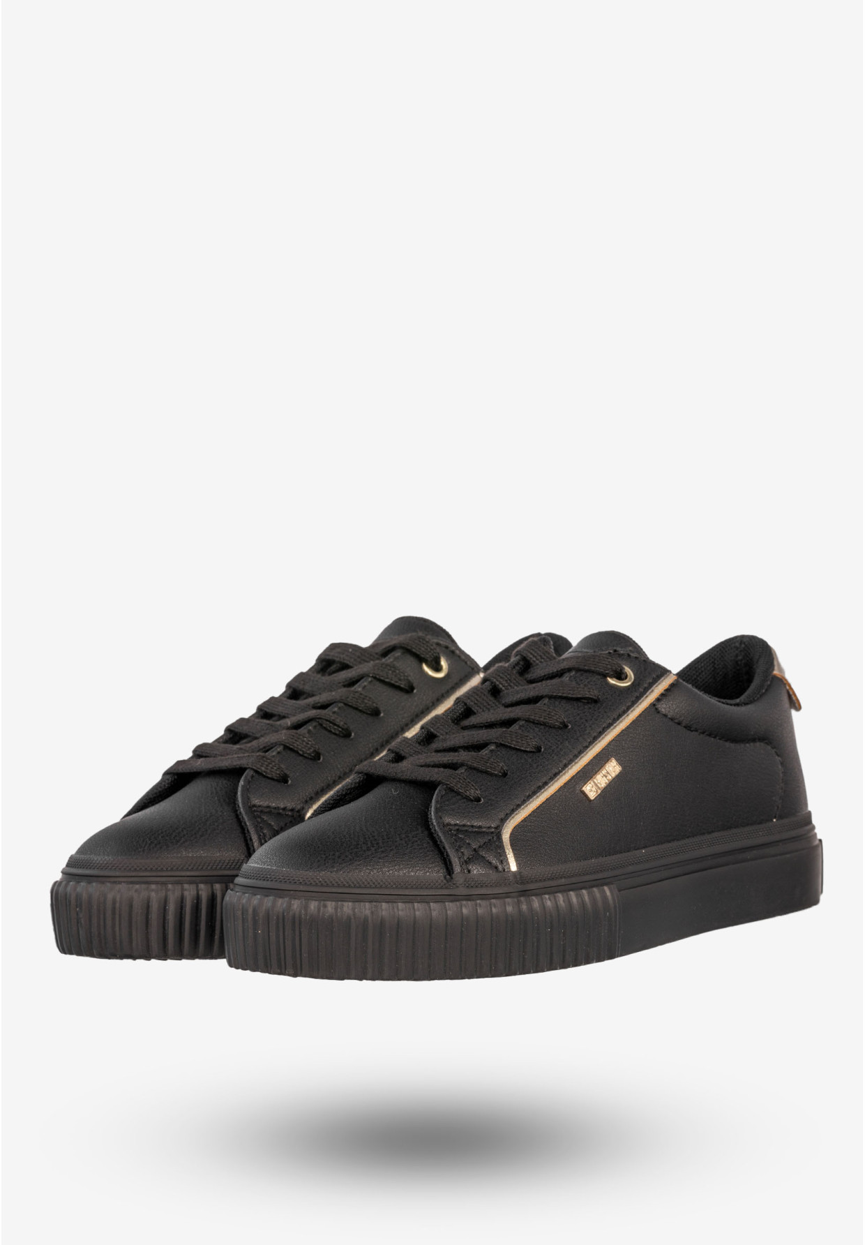 Sneakersy Damskie BIG STAR Buty Sportowe Półbuty Czarne SS274025