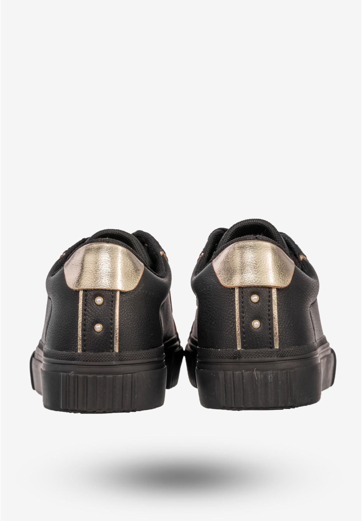 Sneakersy Damskie BIG STAR Buty Sportowe Półbuty Czarne SS274025