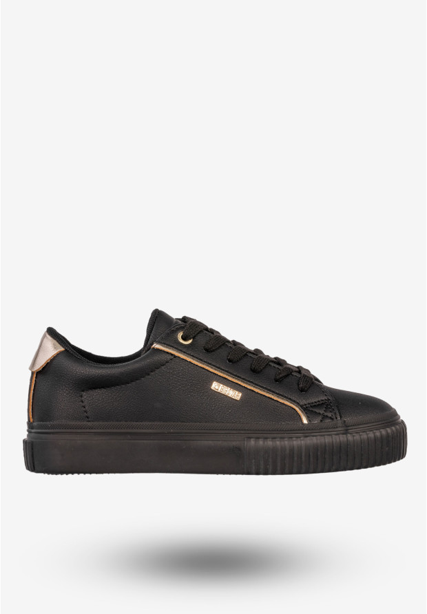 Sneakersy Damskie BIG STAR Buty Sportowe Półbuty Czarne SS274025