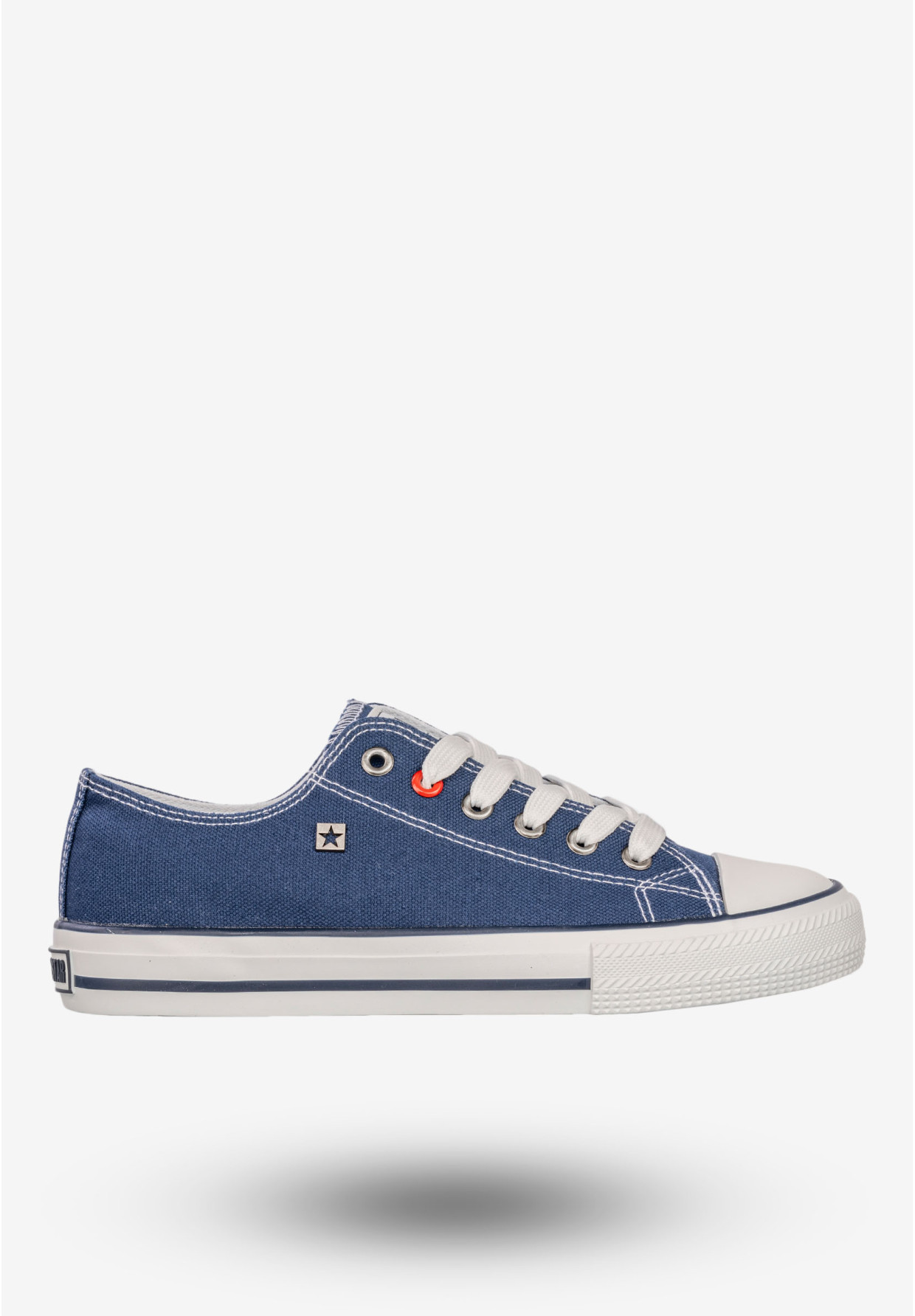 Trampki Damskie BIG STAR Buty Sportowe Niskie Granatowe NN274653