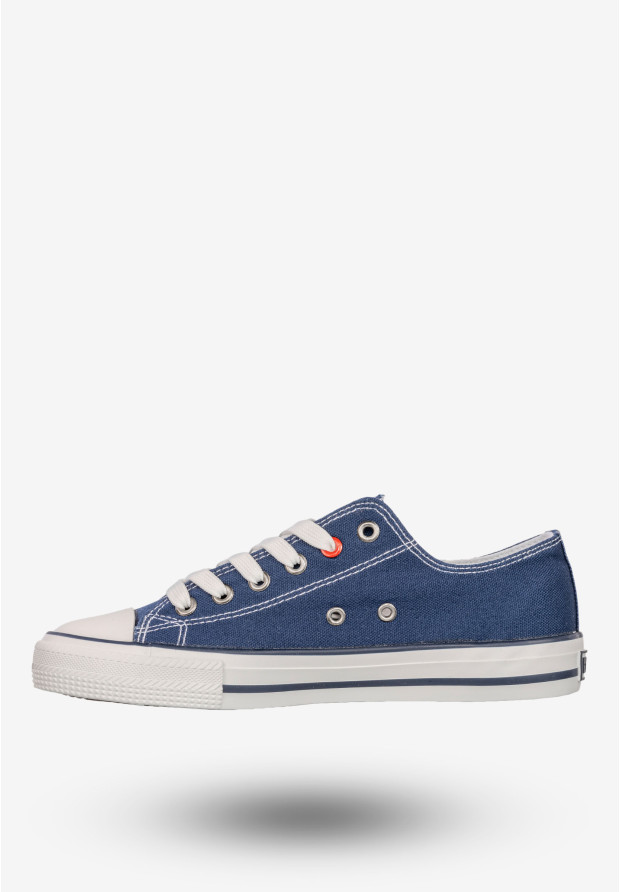 Trampki Damskie BIG STAR Buty Sportowe Niskie Granatowe NN274653