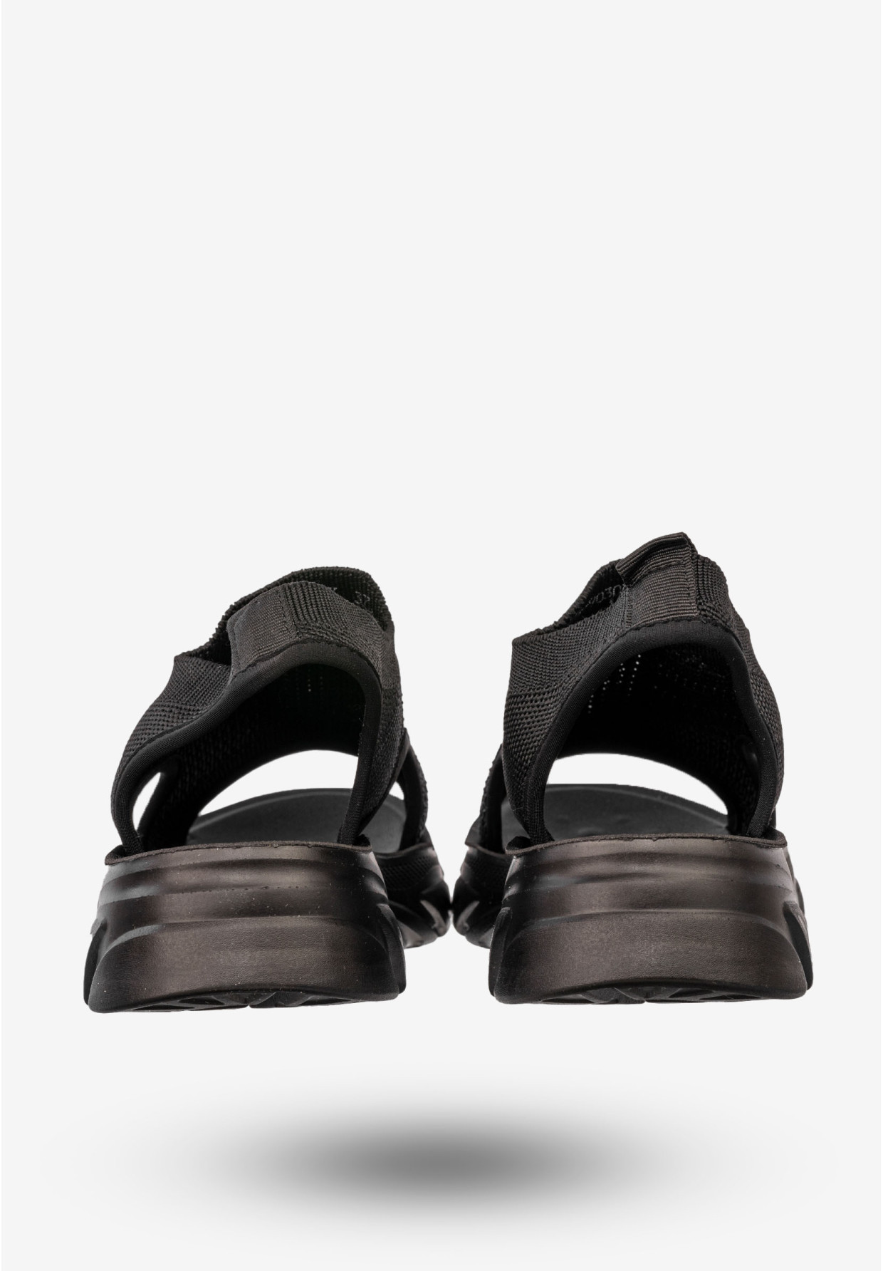 Sandały Damskie Buty Letnie Lekkie Wsuwane Czarne Potocki