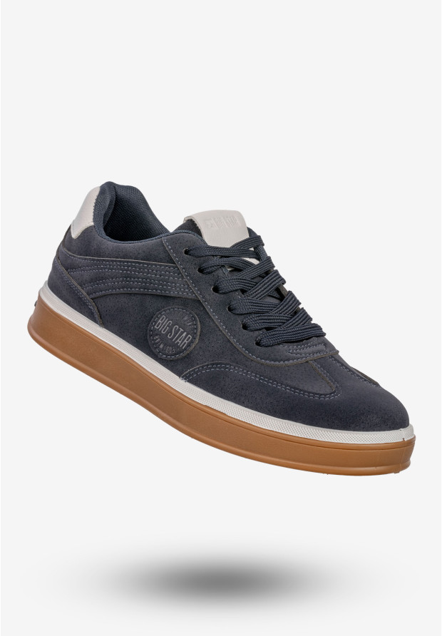 Granatowe sneakersy męskie BIG STAR SS174021