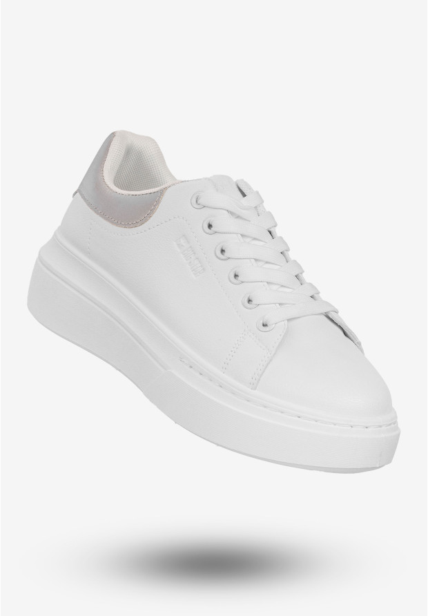 Białe sneakersy damskie BIG STAR SS274245