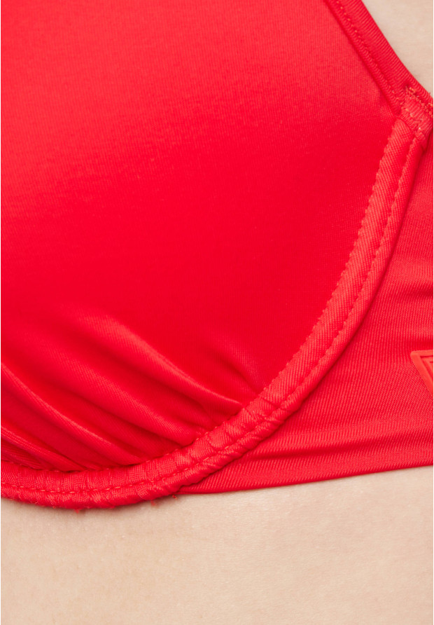 Biustonosz Damski Guess Góra od Bikini Czerwona E1GJ54 LY00K