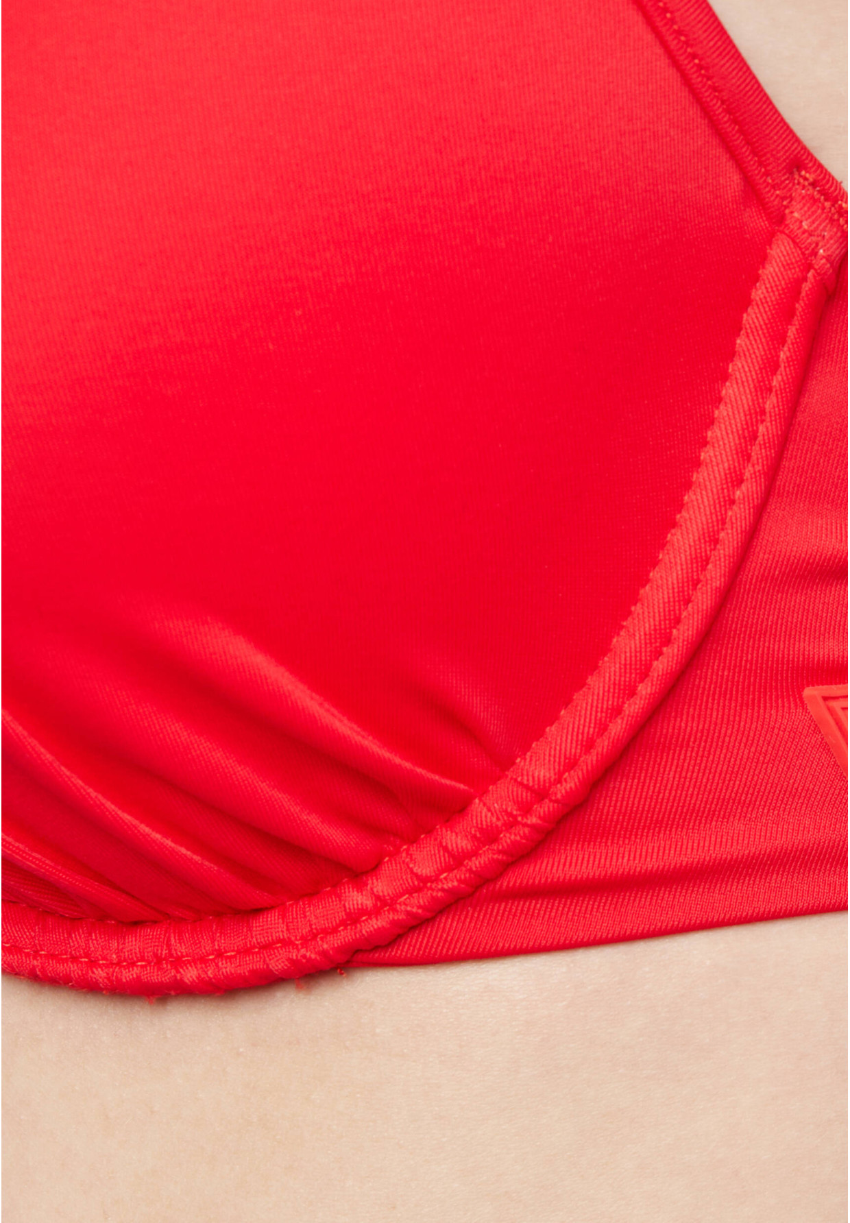 Biustonosz Damski Guess Góra od Bikini Czerwona E1GJ54 LY00K