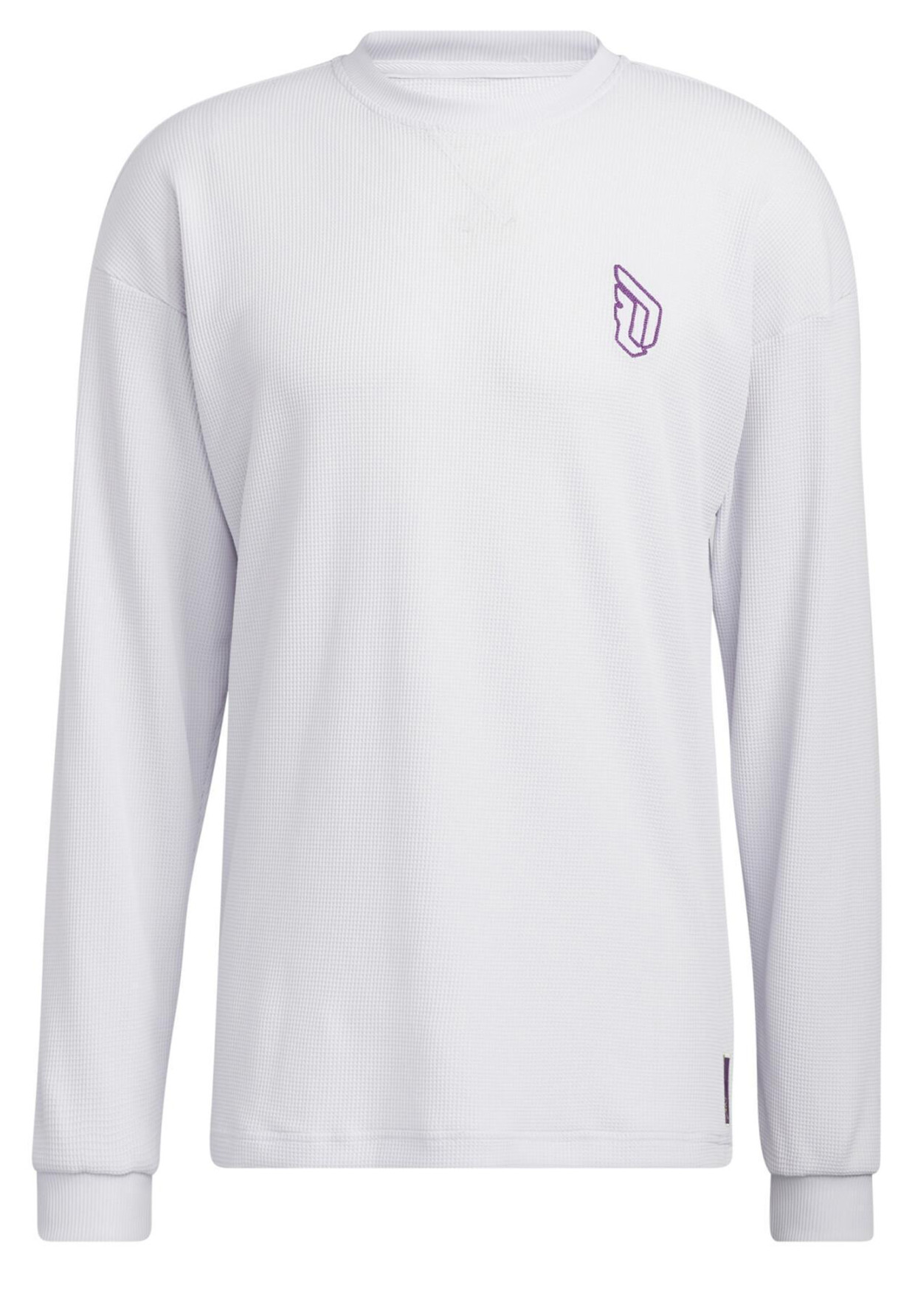Bluza Męska Adidas Dame Bluzka z długim rękawem Long Sleeve Biały