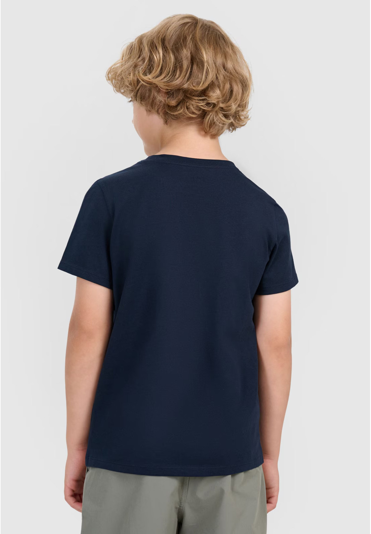 Koszulka Chłopięca 4F T-shirt Z Nadrukiem Granatowa 4FJWMM00TTSHM2331