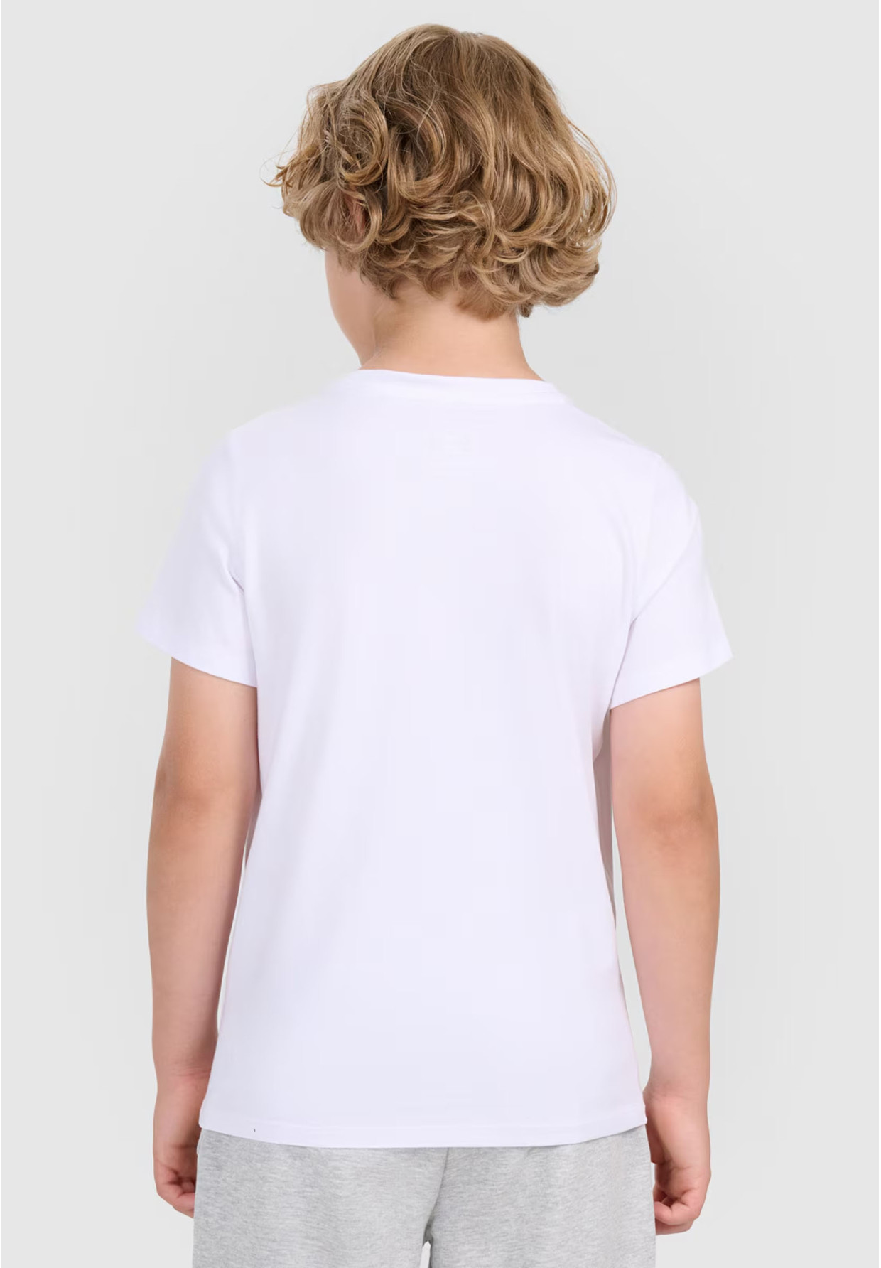 Koszulka Chłopięca 4F T-shirt Z Nadrukiem Biała 4FJWMM00TTSHM2331