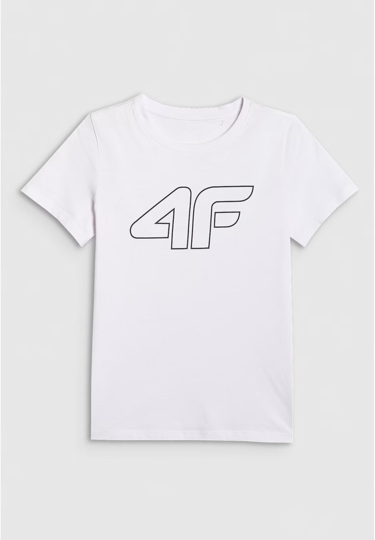 Koszulka Chłopięca 4F T-shirt Z Nadrukiem Biała 4FJWMM00TTSHM2331