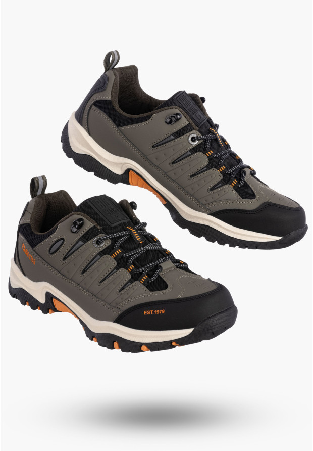 Buty Męskie BIG STAR Sneakersy Sportowe Khaki RR174072