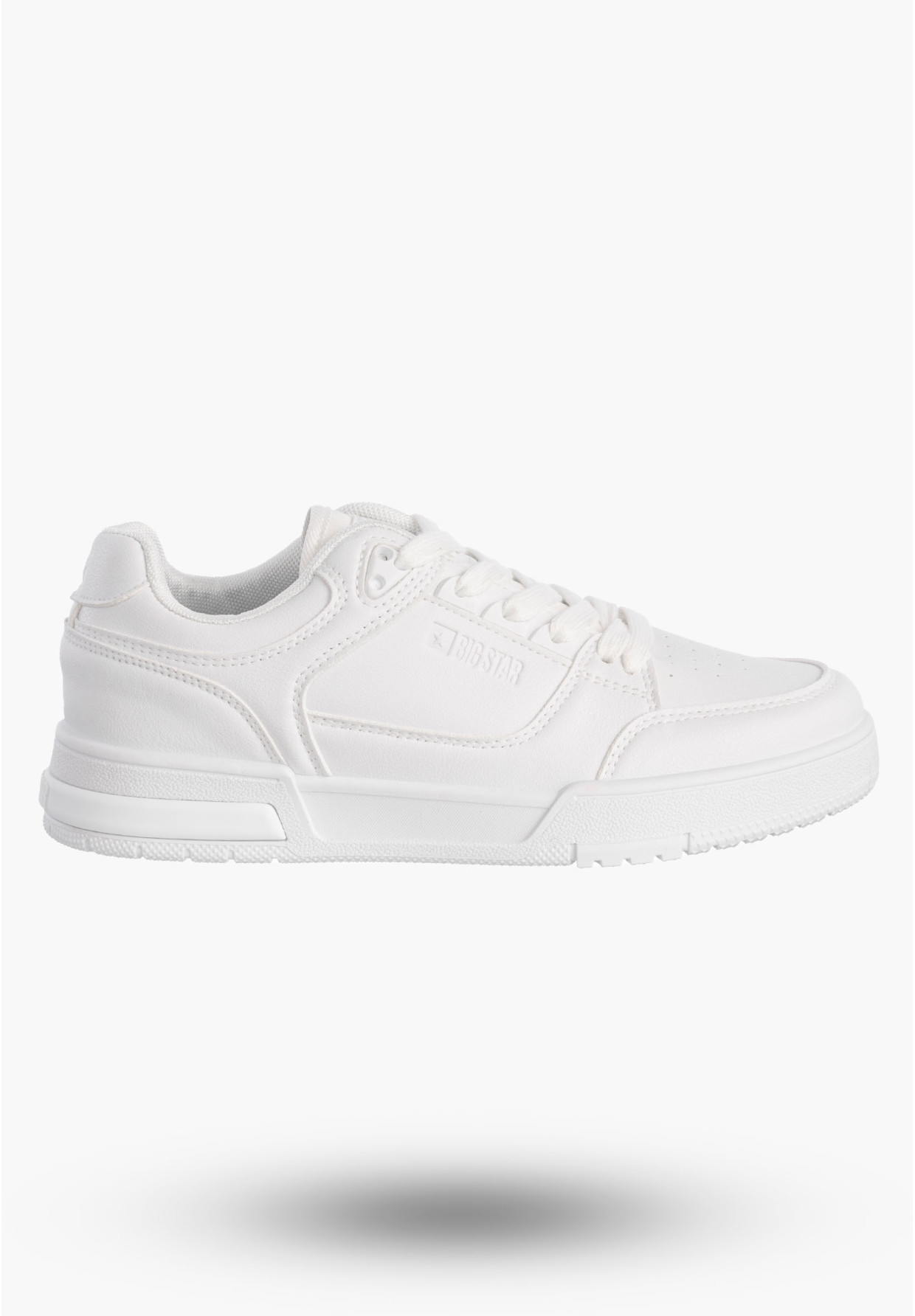 Sneakersy Damskie BIG STAR Buty Sportowe Białe Eko Skóra OO274A549