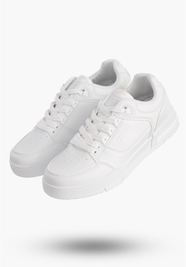 Sneakersy Damskie BIG STAR Buty Sportowe Białe Eko Skóra OO274A549