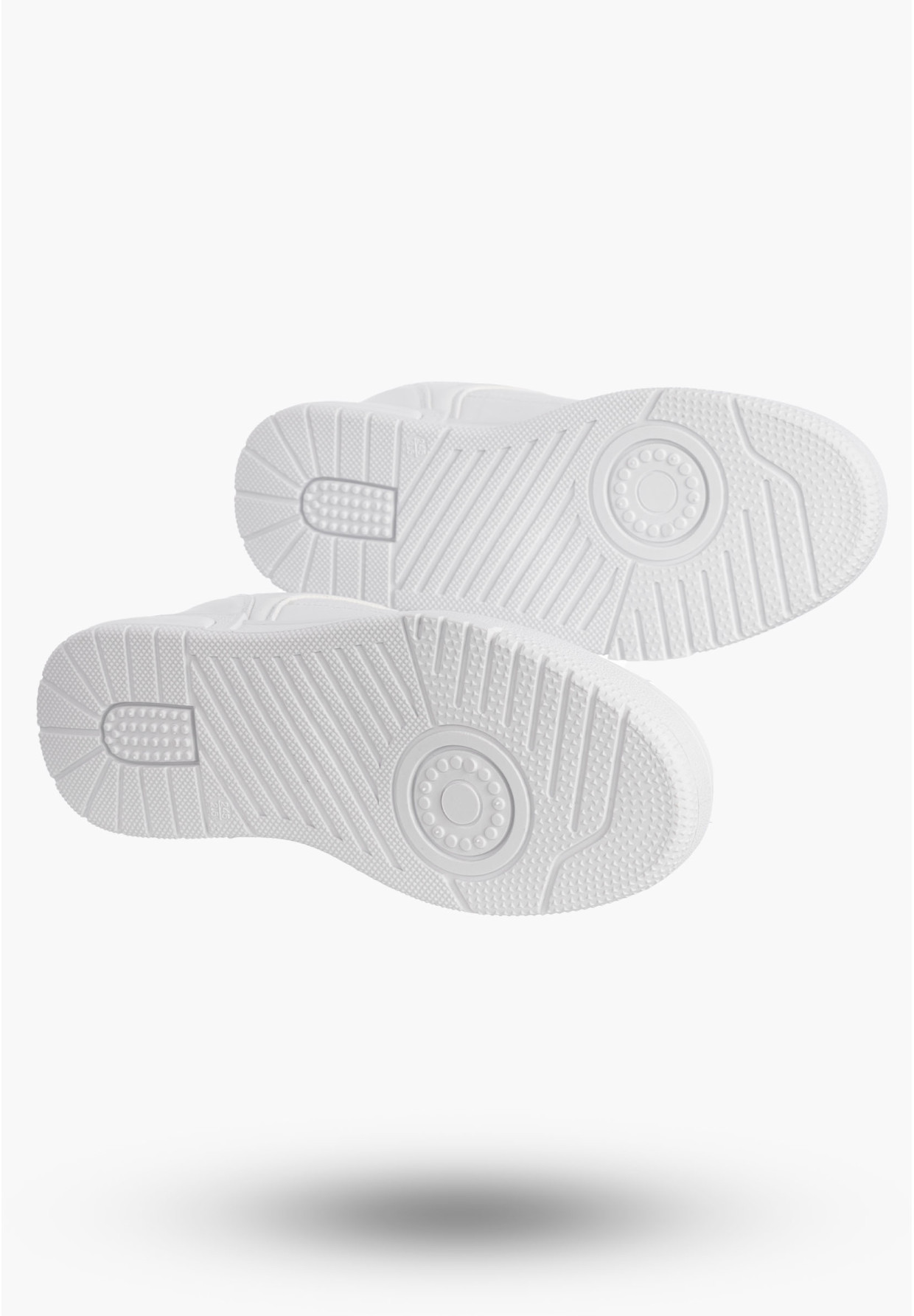 Sneakersy Damskie BIG STAR Buty Sportowe Białe Eko Skóra OO274A549