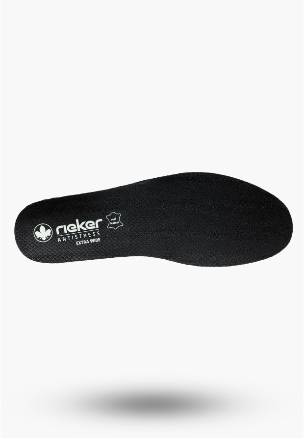 Buty Męskie RIEKER Półbuty Skórzane Sportowe Czarne 06052-00