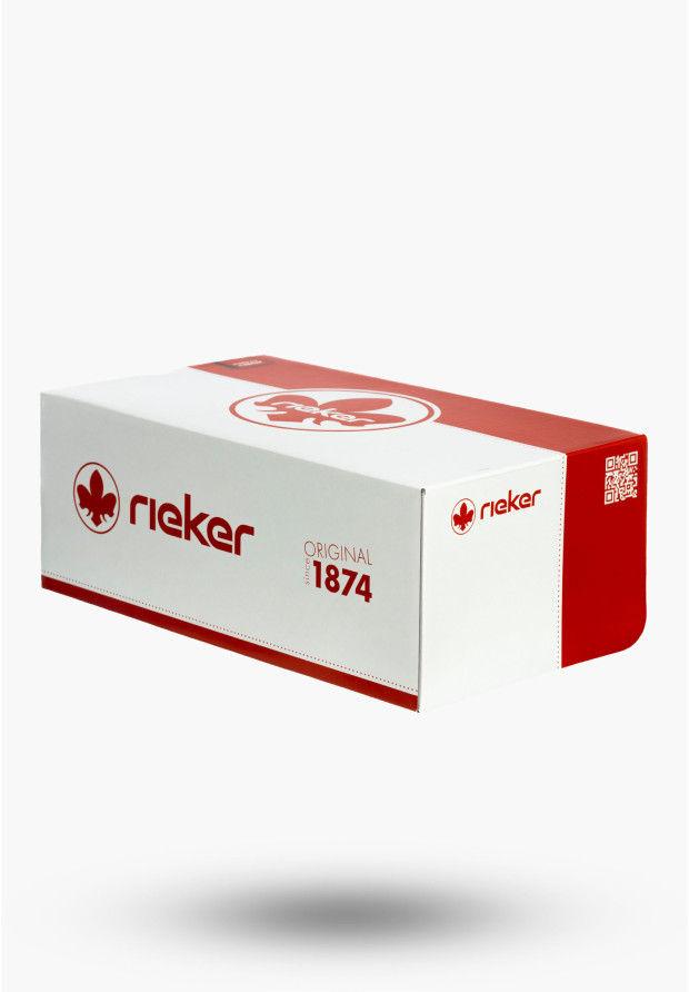 Buty Męskie RIEKER Półbuty Skórzane Sportowe Czarne 06052-00