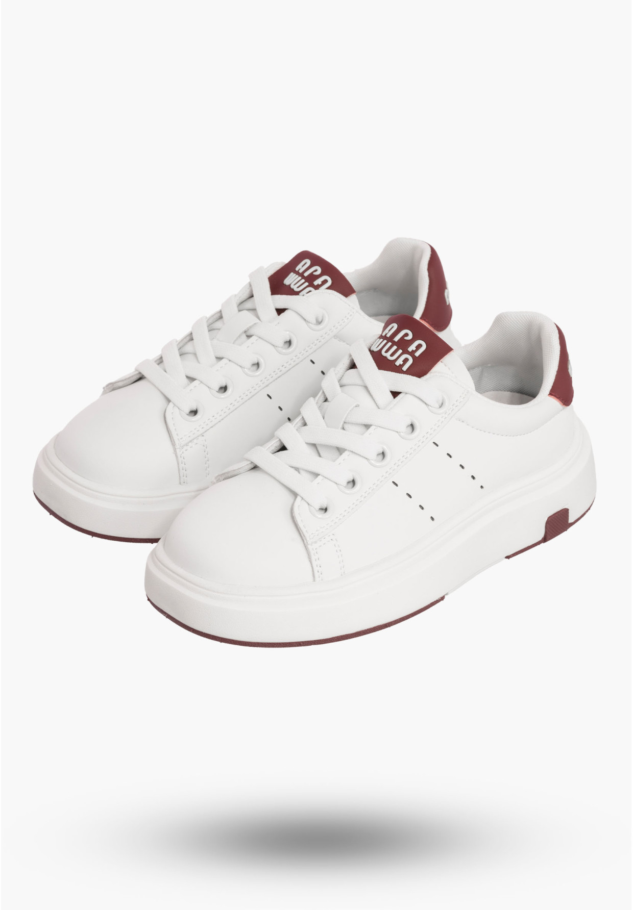 Buty Chłopięce Trampki Białe Sneakersy Wsuwane Dziecięce B5778P