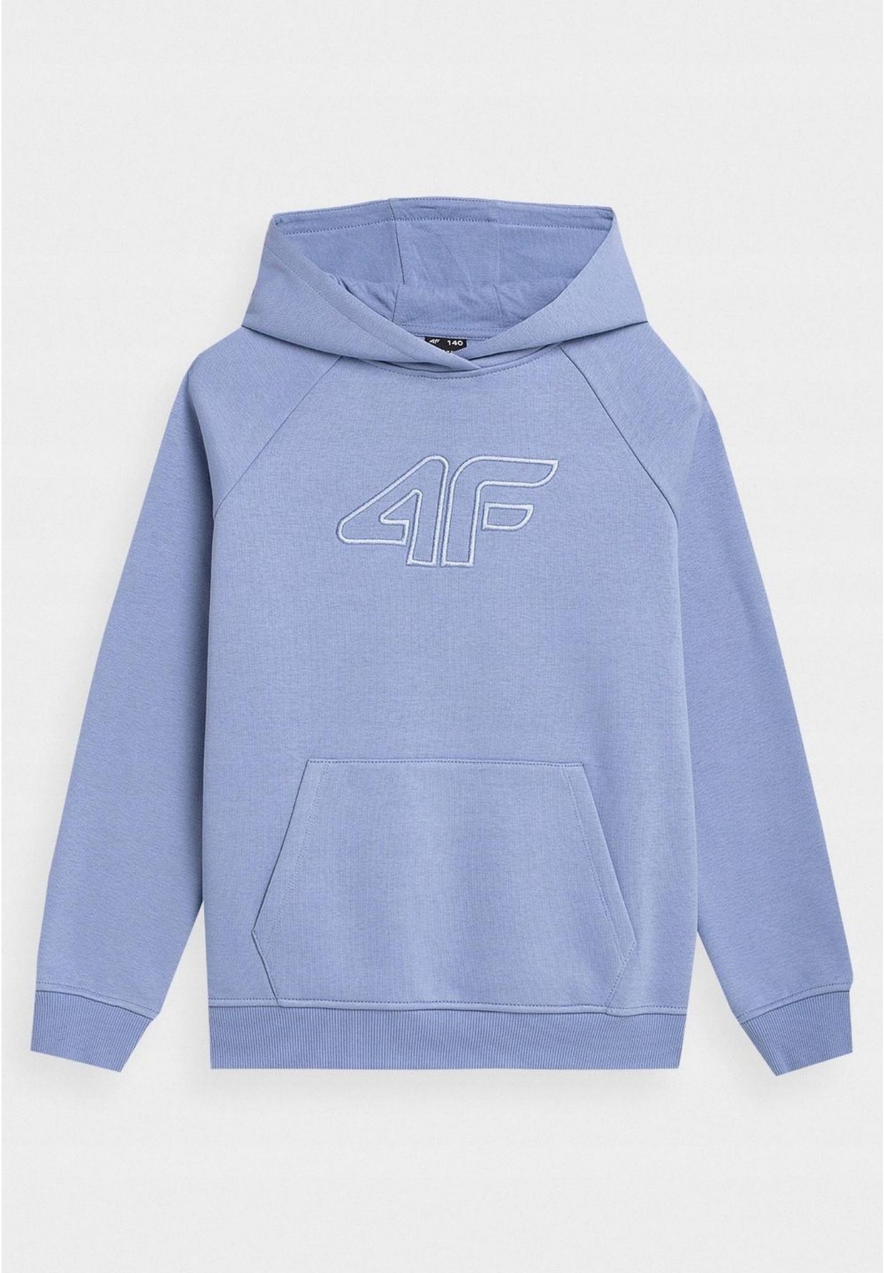 Bluza Dziewczęca 4F z kapturem niebieska