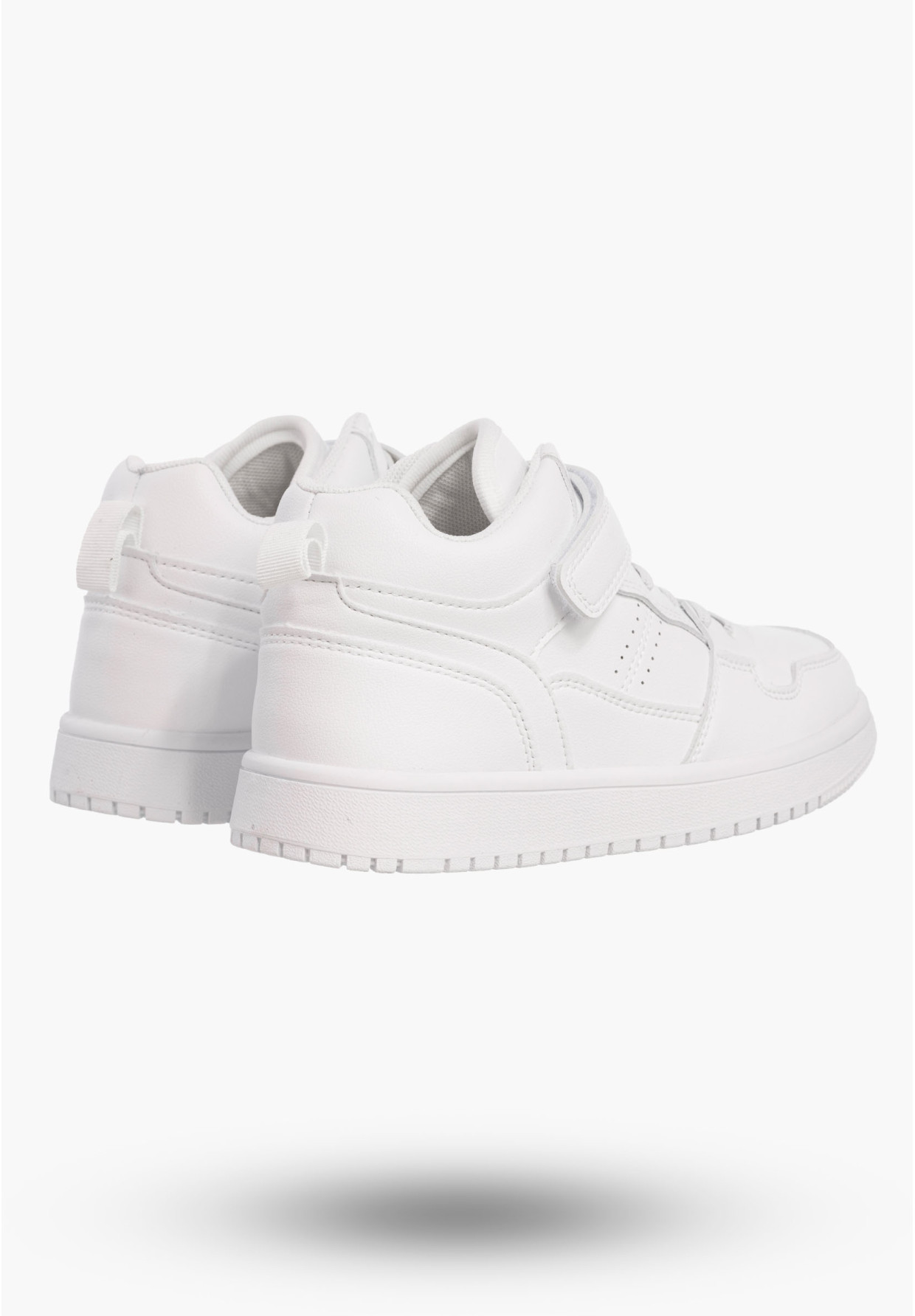 Buty Dziecięce Sneakersy Białe Na Rzepy Sportowe Za kostkę TC823