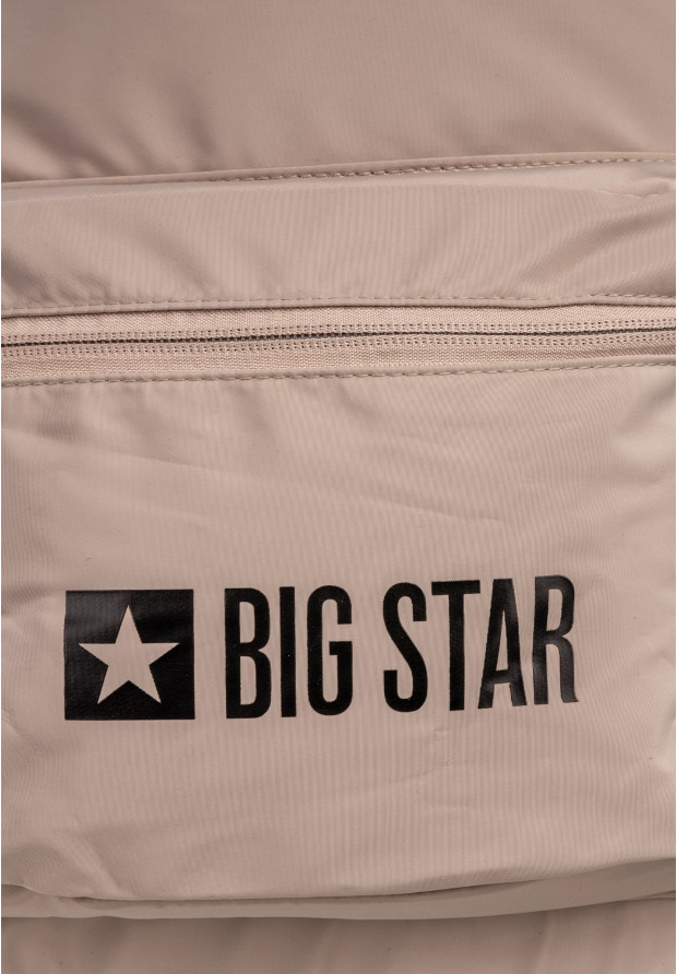 Plecak Sportowy BIG STAR Funkcjonalny Wygodny Miejski Beżowy RR574120