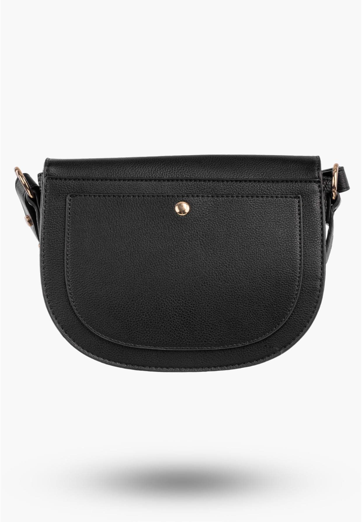 Torebka Damska BIG STAR Ekoskóra Na Ramię Elegancka Czarna RR574067