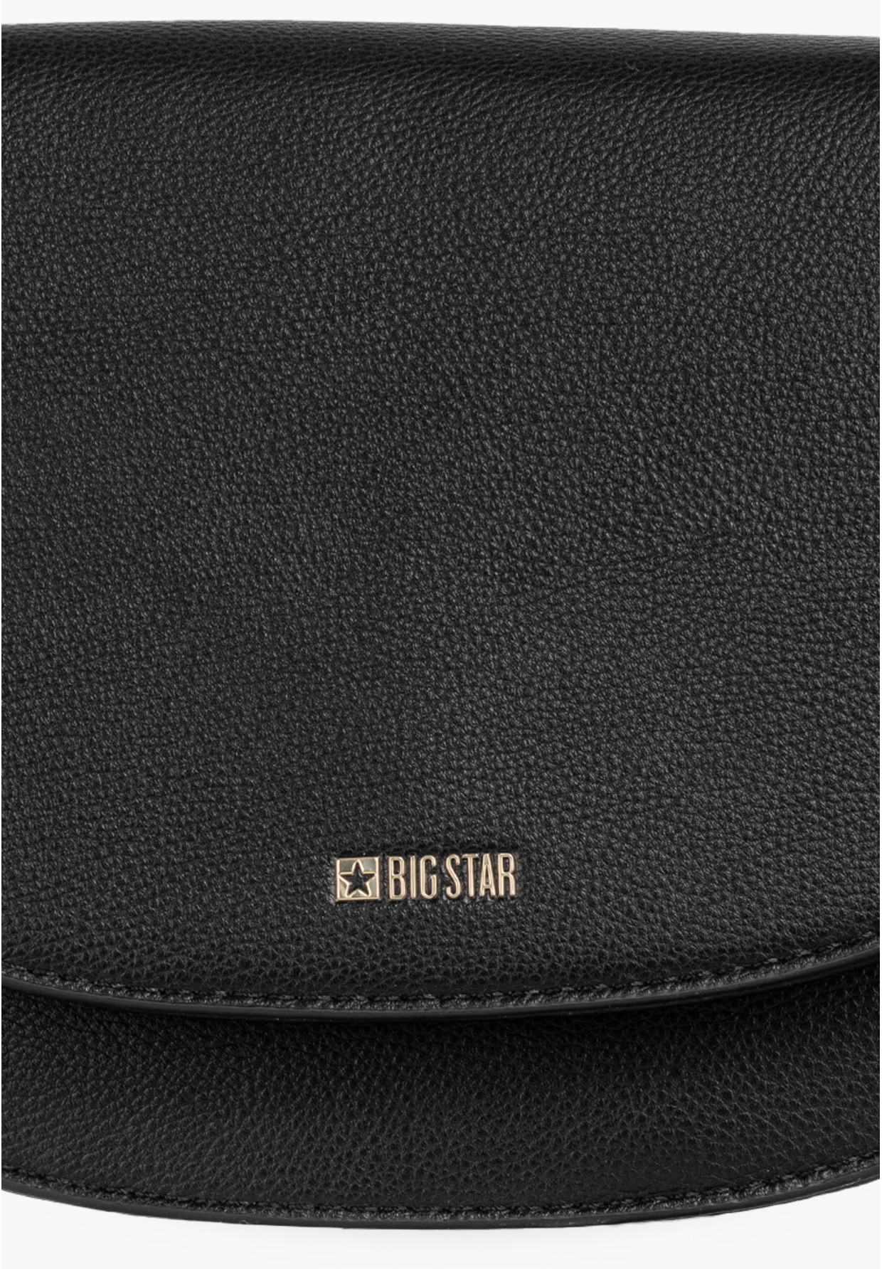 Torebka Damska BIG STAR Ekoskóra Na Ramię Elegancka Czarna RR574067