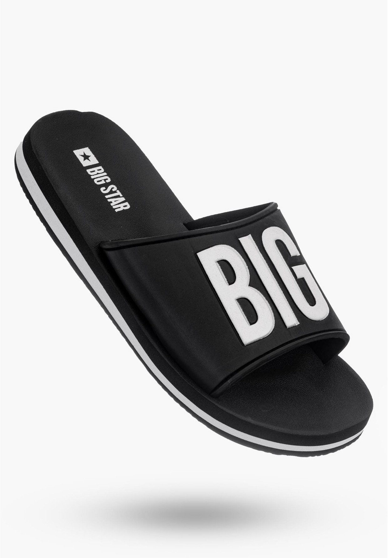 Klapki Damskie BIG STAR Czarne JJ274A321