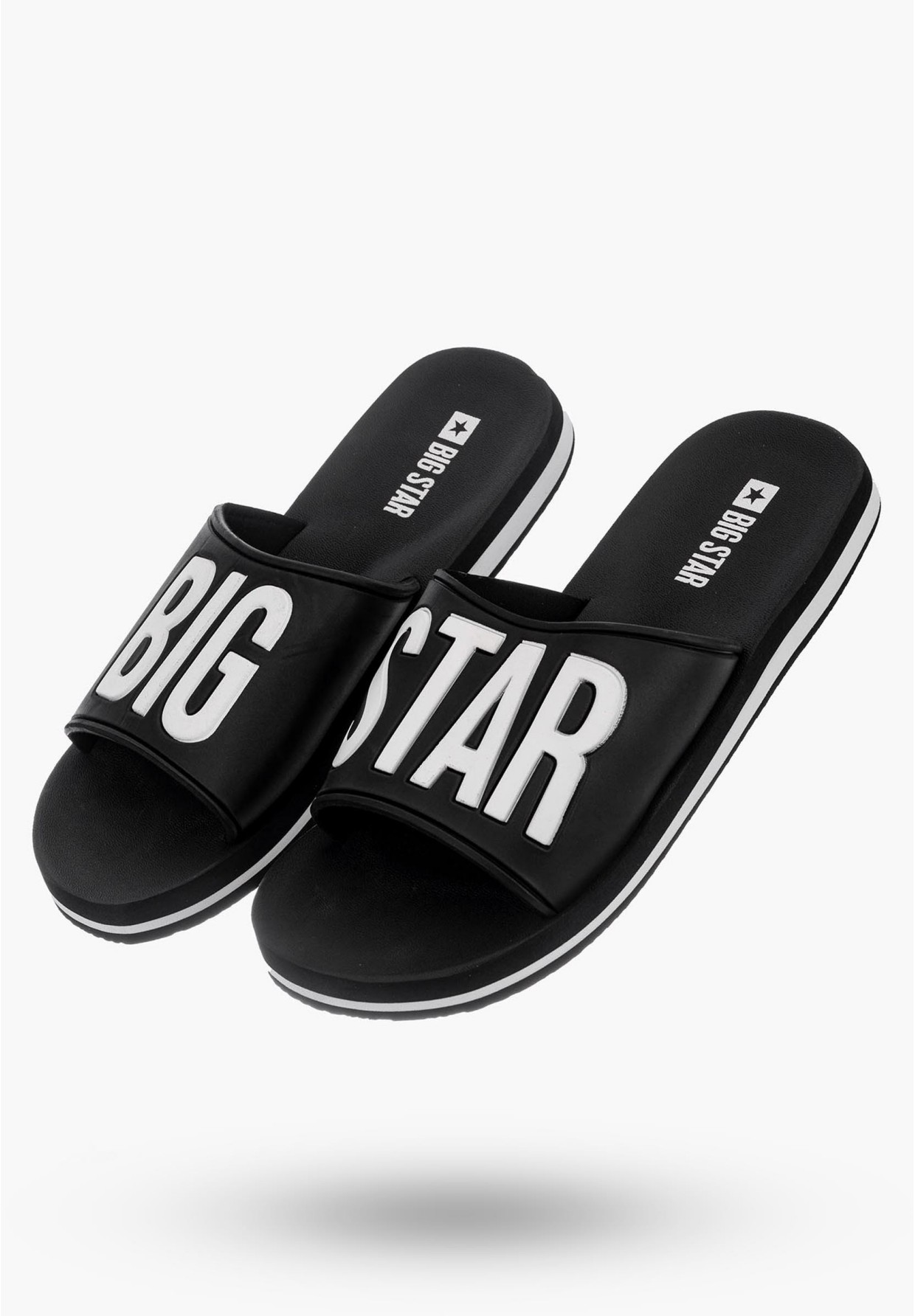 Klapki Damskie BIG STAR Czarne JJ274A321