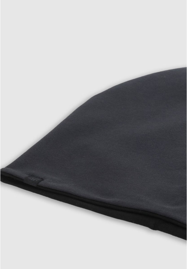 Czapka Dziecięca 4F Zimowa Beanie Dwustronna Szara 4FJWSS25ACAPU505