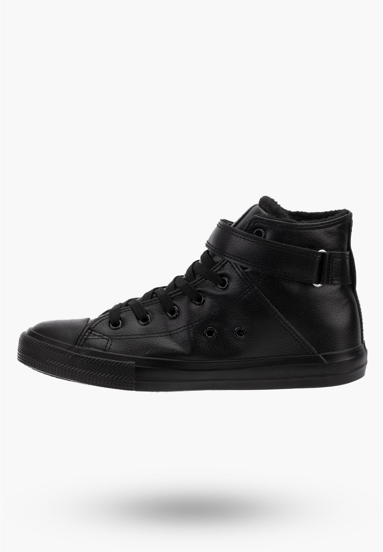 Trampki Męskie Wysokie BIG STAR Czarne Y174020F