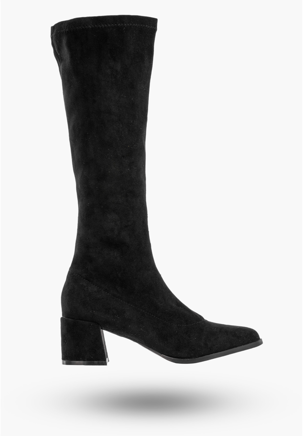 Kozaki Damskie Przed Kolano Buty Długie Zimowe Na Obcasie Czarne Filippo DKZ932/22BK