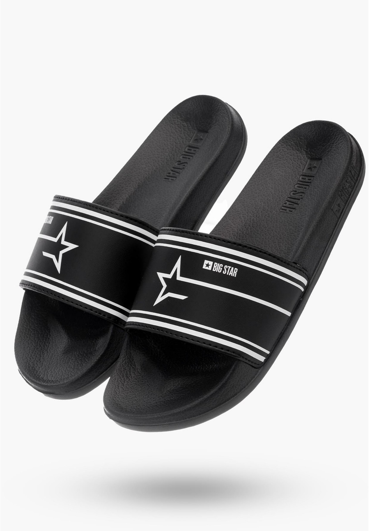 Klapki Damskie BIG STAR Czarne MM274705