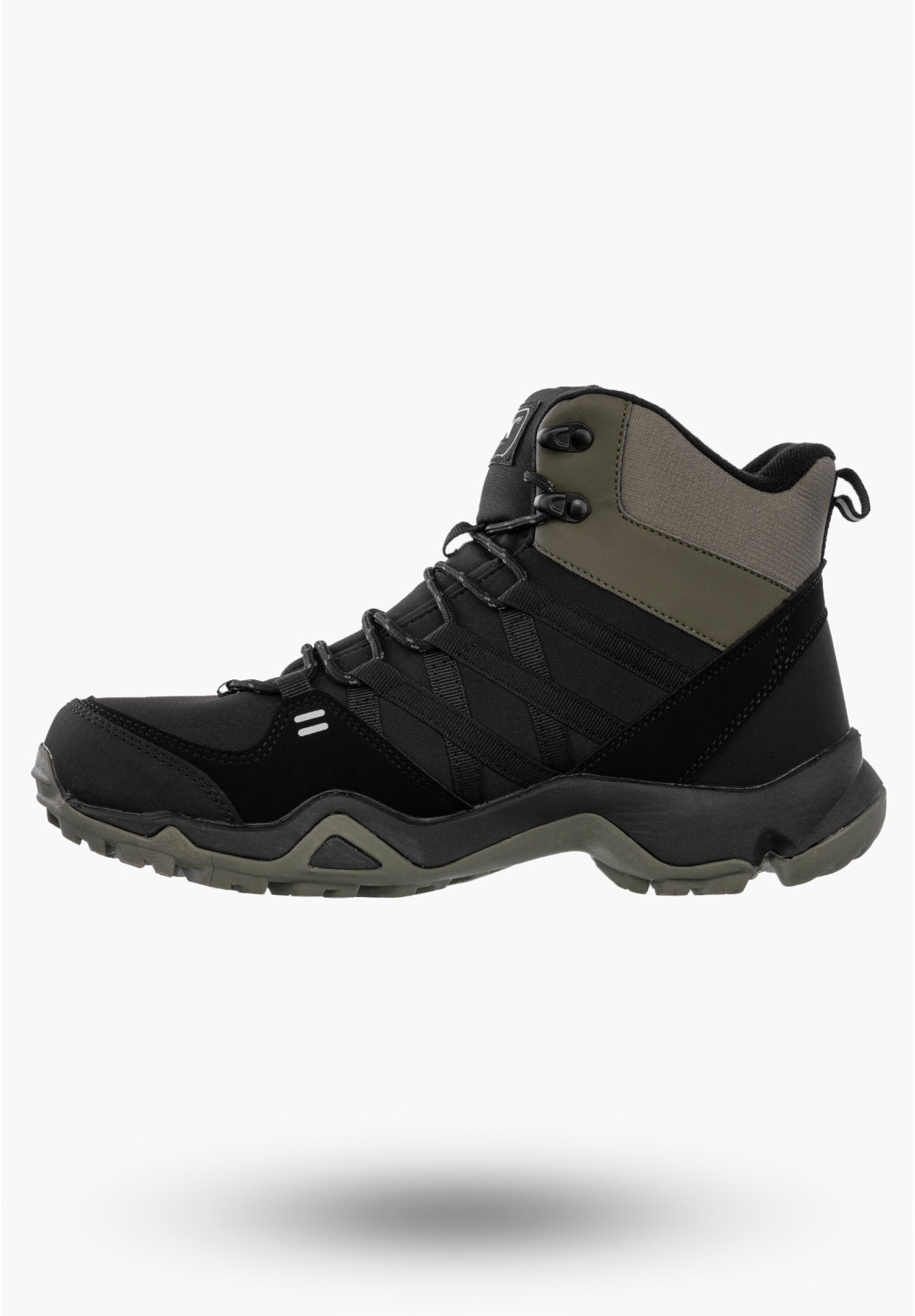 Buty Męskie Trekkingowe Sportowe SoftShell Wysokie Khaki DK VB17782