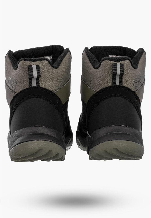 Buty Męskie Trekkingowe Sportowe SoftShell Wysokie Khaki DK VB17782
