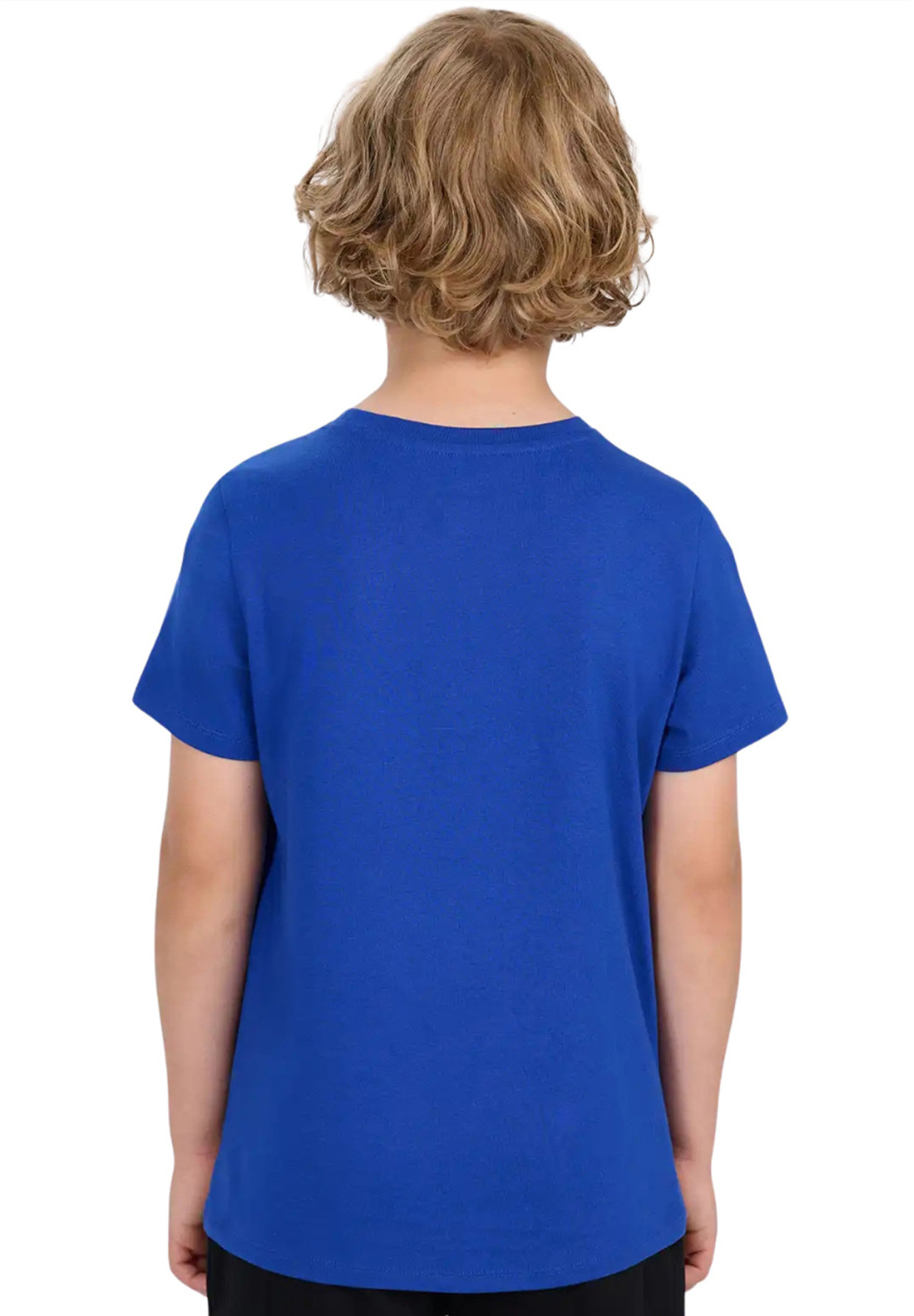 Koszulka Chłopięca 4F T-shirt Z Logo Kobalt 4FJWAW25TTSHM2399