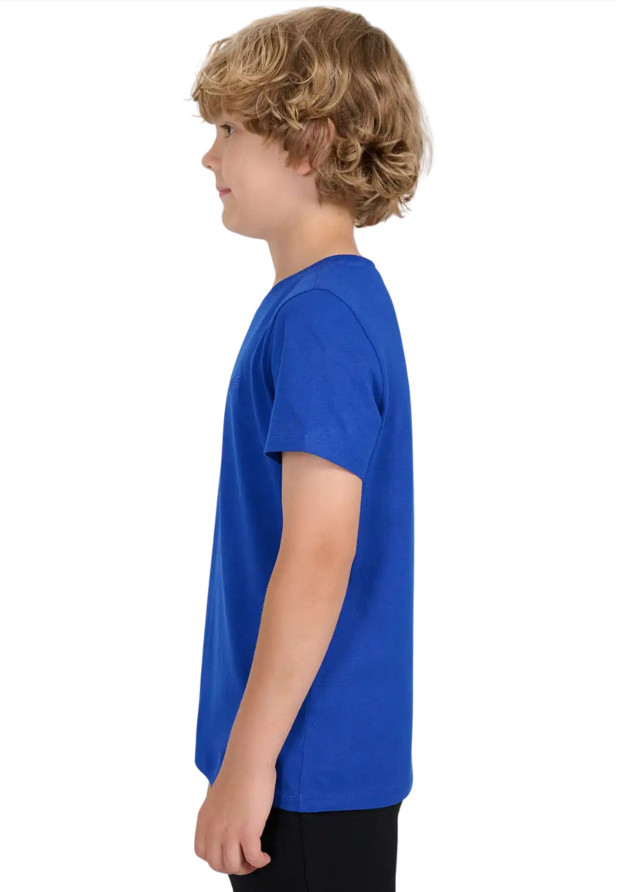 Koszulka Chłopięca 4F T-shirt Z Logo Kobalt 4FJWAW25TTSHM2399