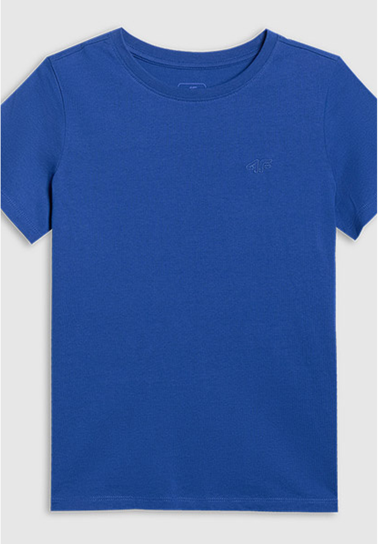 Koszulka Chłopięca 4F T-shirt Z Logo Kobalt 4FJWAW25TTSHM2399
