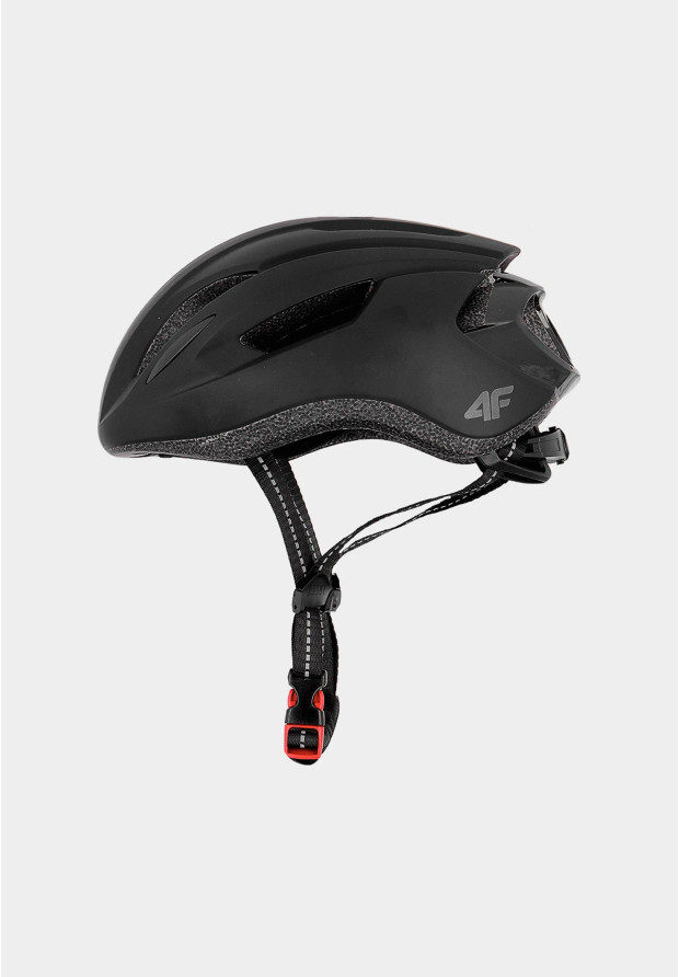 Kask Rowerowy 4F Sportowy Szosowy InMould Czarny 4FWSS24AHELU055