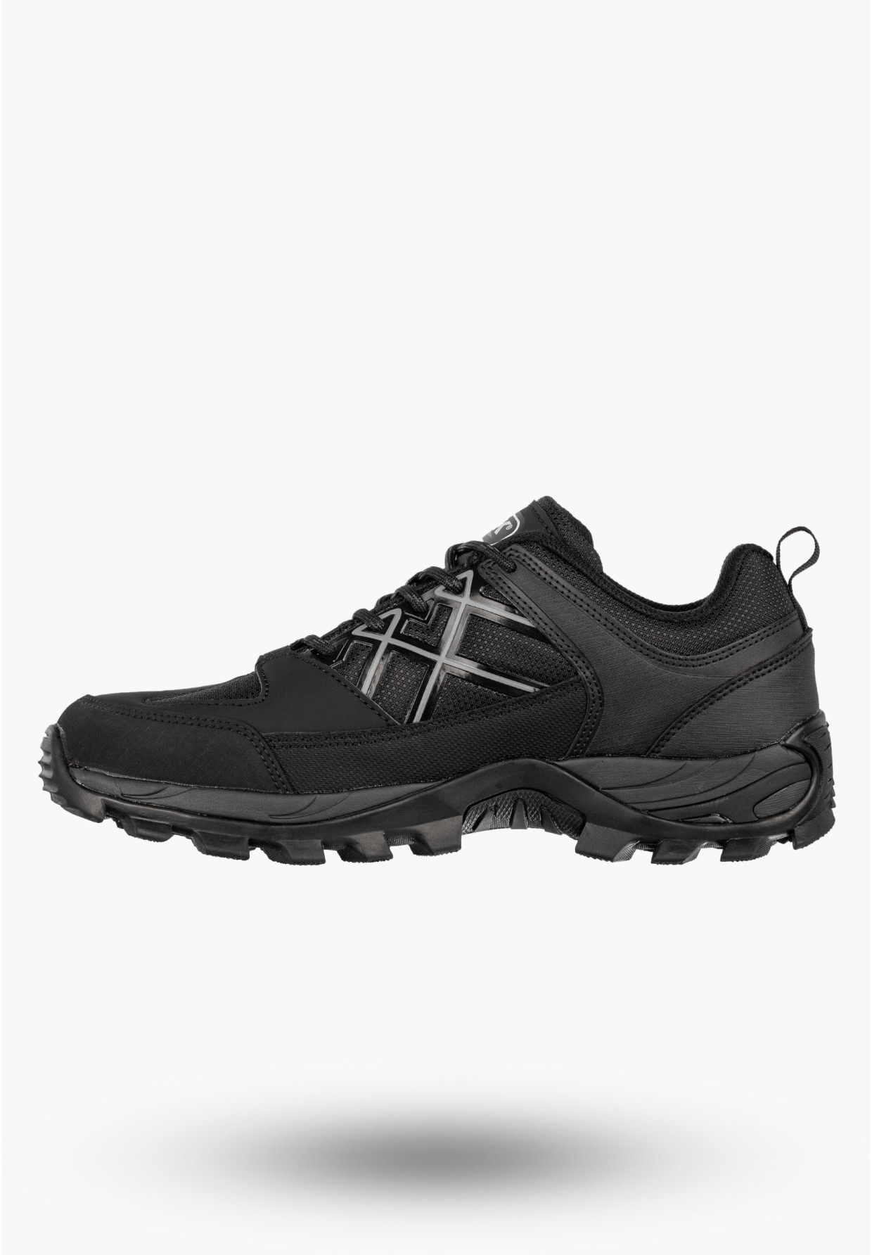 Sneakersy Męskie Buty Sportowe Niskie Półbuty Czarne DK Baron