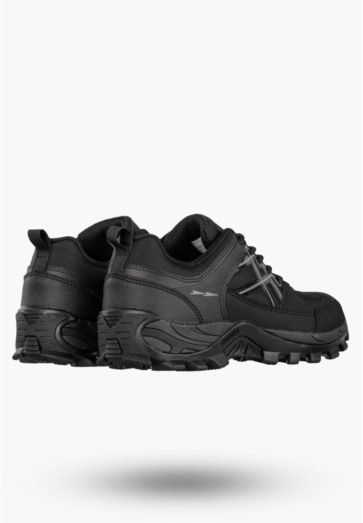 Sneakersy Męskie Buty Sportowe Niskie Półbuty Czarne DK Baron