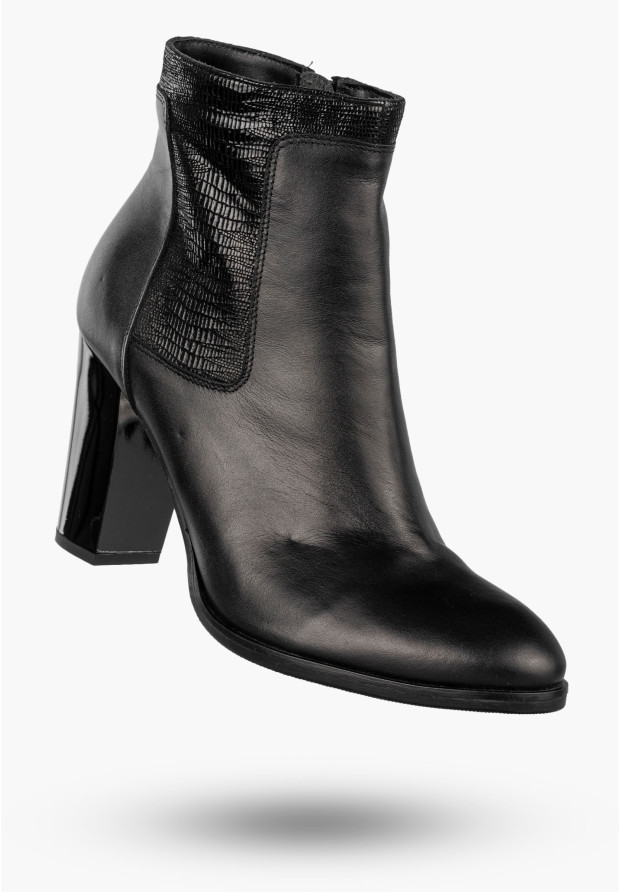 Botki Damskie Skórzane Buty...