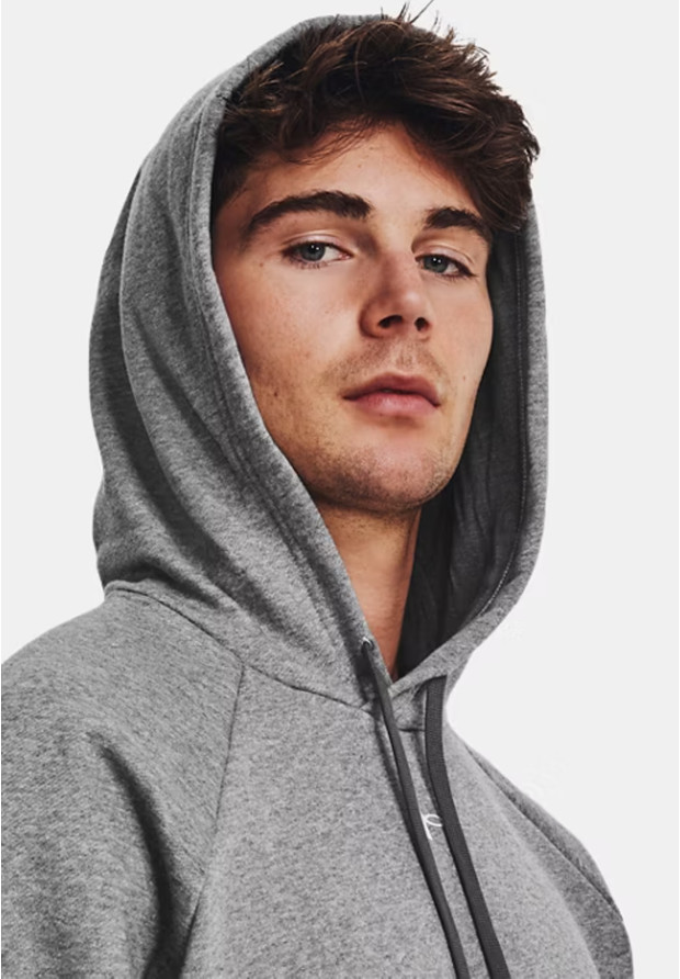 Zestaw dresowy Męski Set Under Armour Sportowy Slim Fit Szary 1379768-25