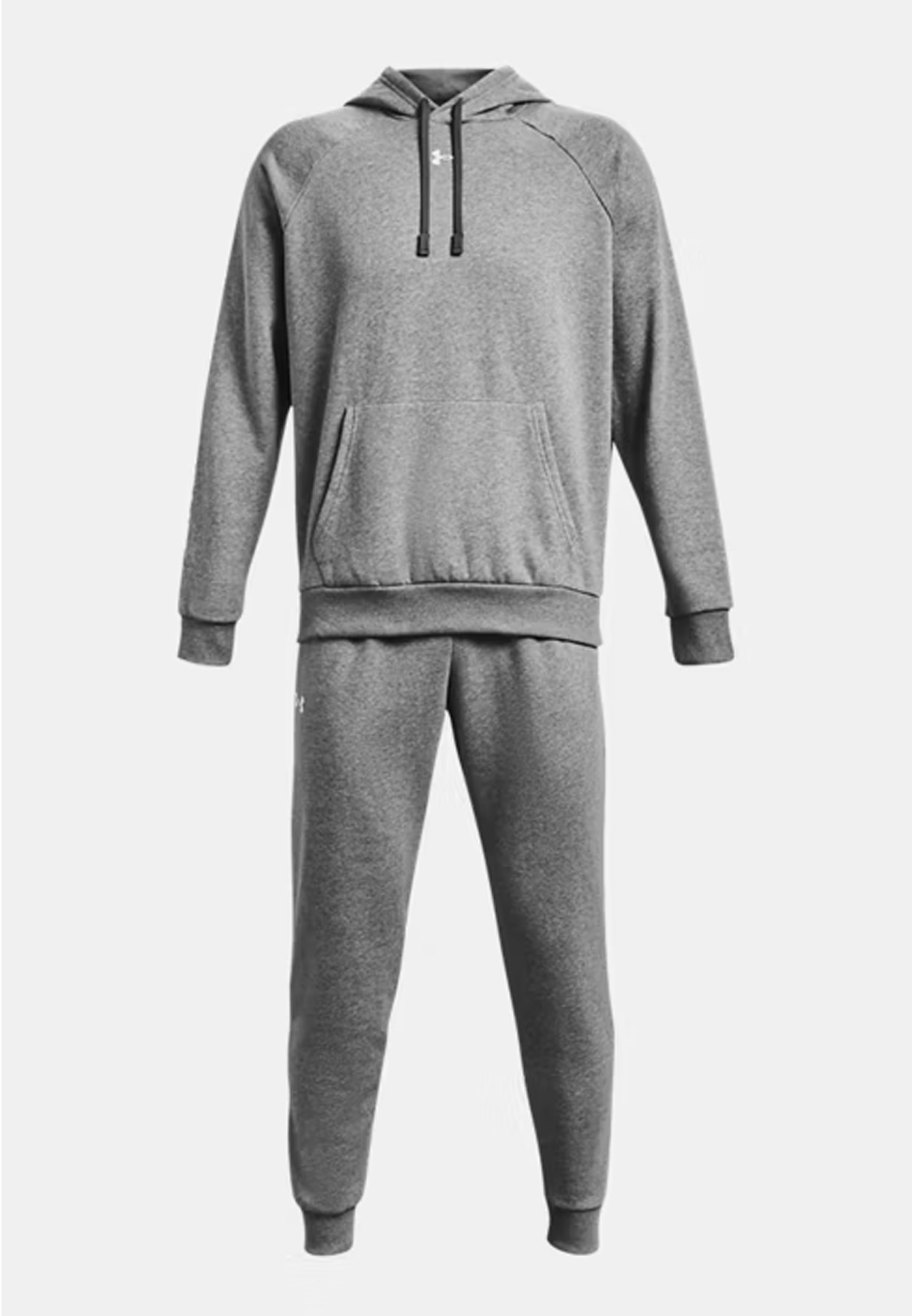 Zestaw dresowy Męski Set Under Armour Sportowy Slim Fit Szary 1379768-25