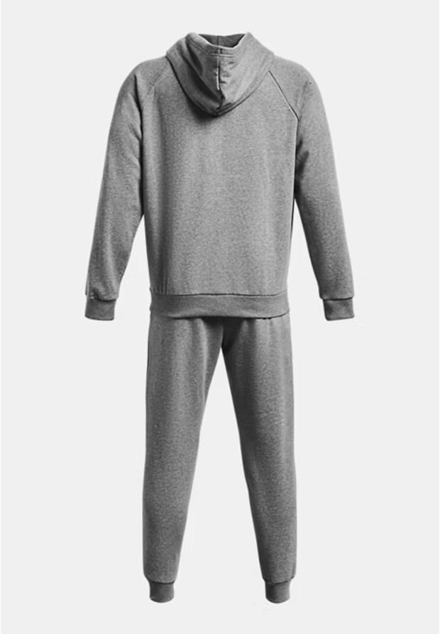 Zestaw dresowy Męski Set Under Armour Sportowy Slim Fit Szary 1379768-25