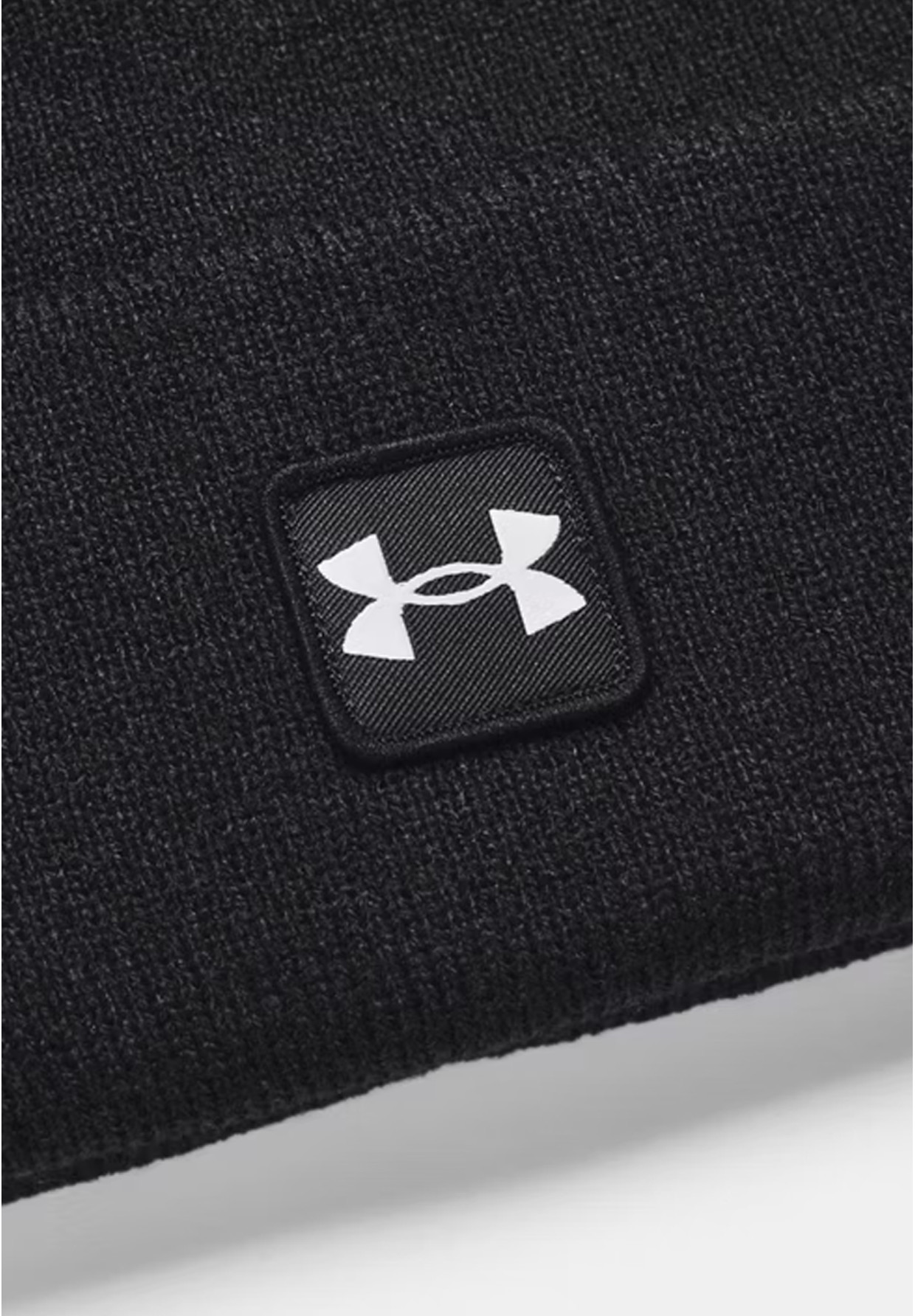 Czapka UNDER ARMOUR Czarna Zimowa Uniseks Beanie 1373155