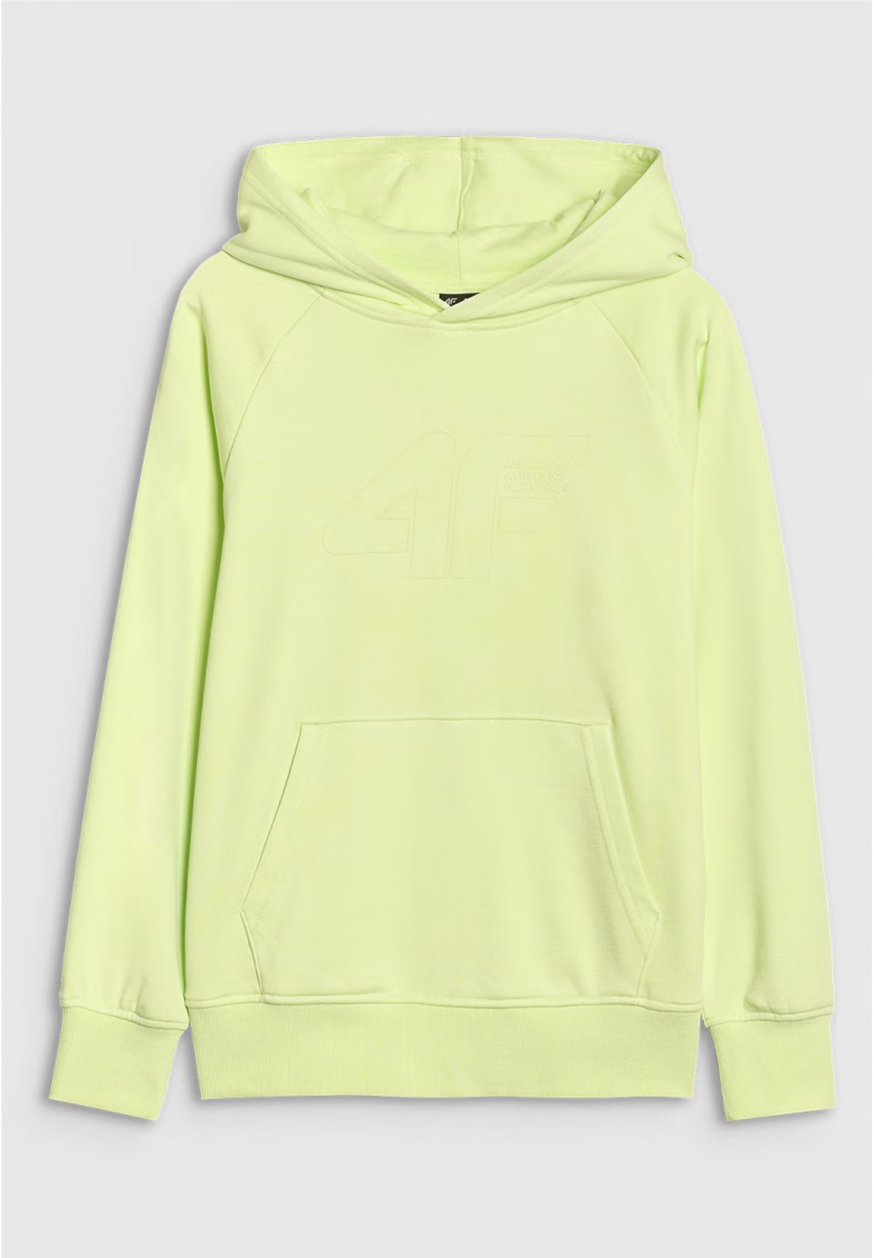 Bluza Chłopięca 4F z Kapturem Oversize Zielona 4FJWSS25TSWSM1712