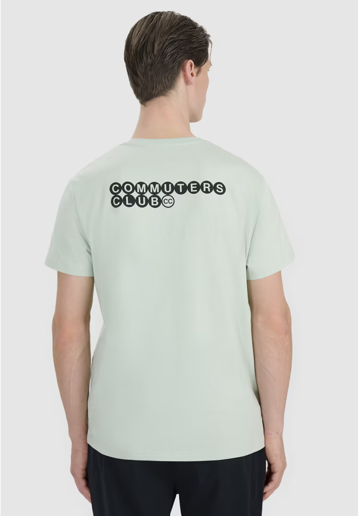 Koszulka Męska 4F T-shirt Z Nadrukiem Regular Miętowa 4FWSS25TTSHM2239