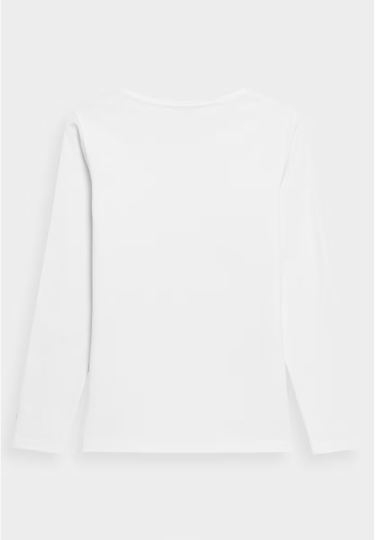 Longsleeve Damski 4F Slim Gładki Koszulka z Długim Rękawem Biała 4FWMM00TLONF376