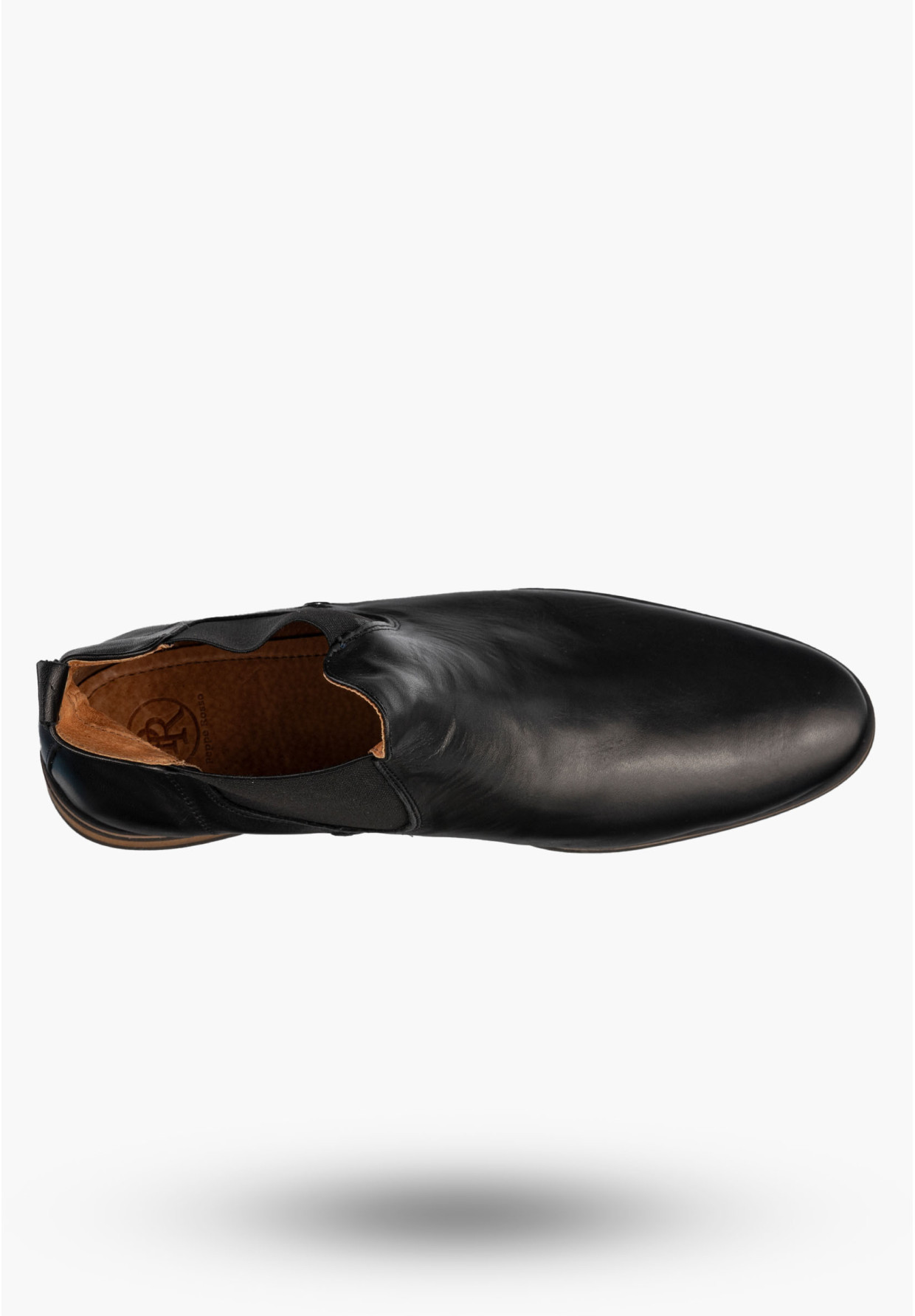 Botki Męskie Skórzane Sztyblety Buty Eleganckie Zimowe Czarne Dragonet M562BC
