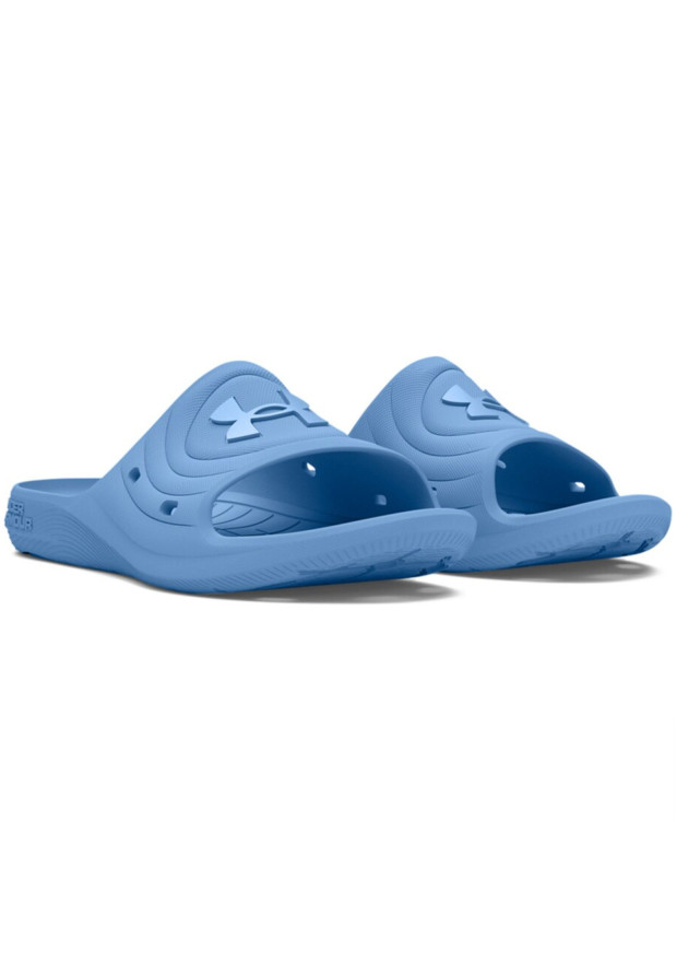 Klapki Męskie Under Armour Buty Klasyczne Sportowe Niebieskie UA M Locker Iv Sl